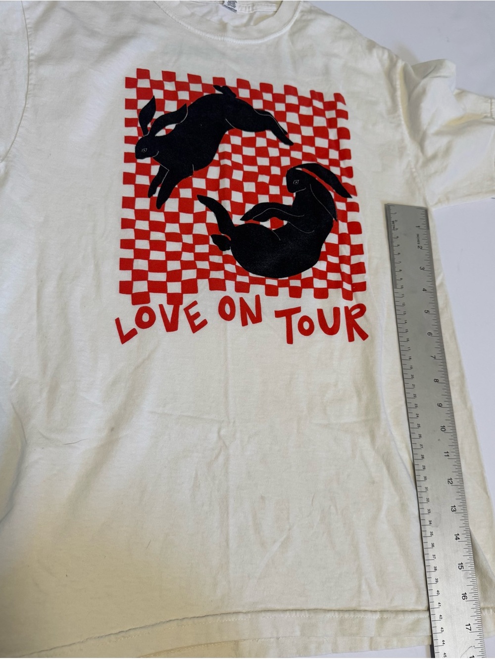 Official Harry Styles Love On Tour 2021 Bunny T-Shirt - Size Medium - Picture 6 of 7